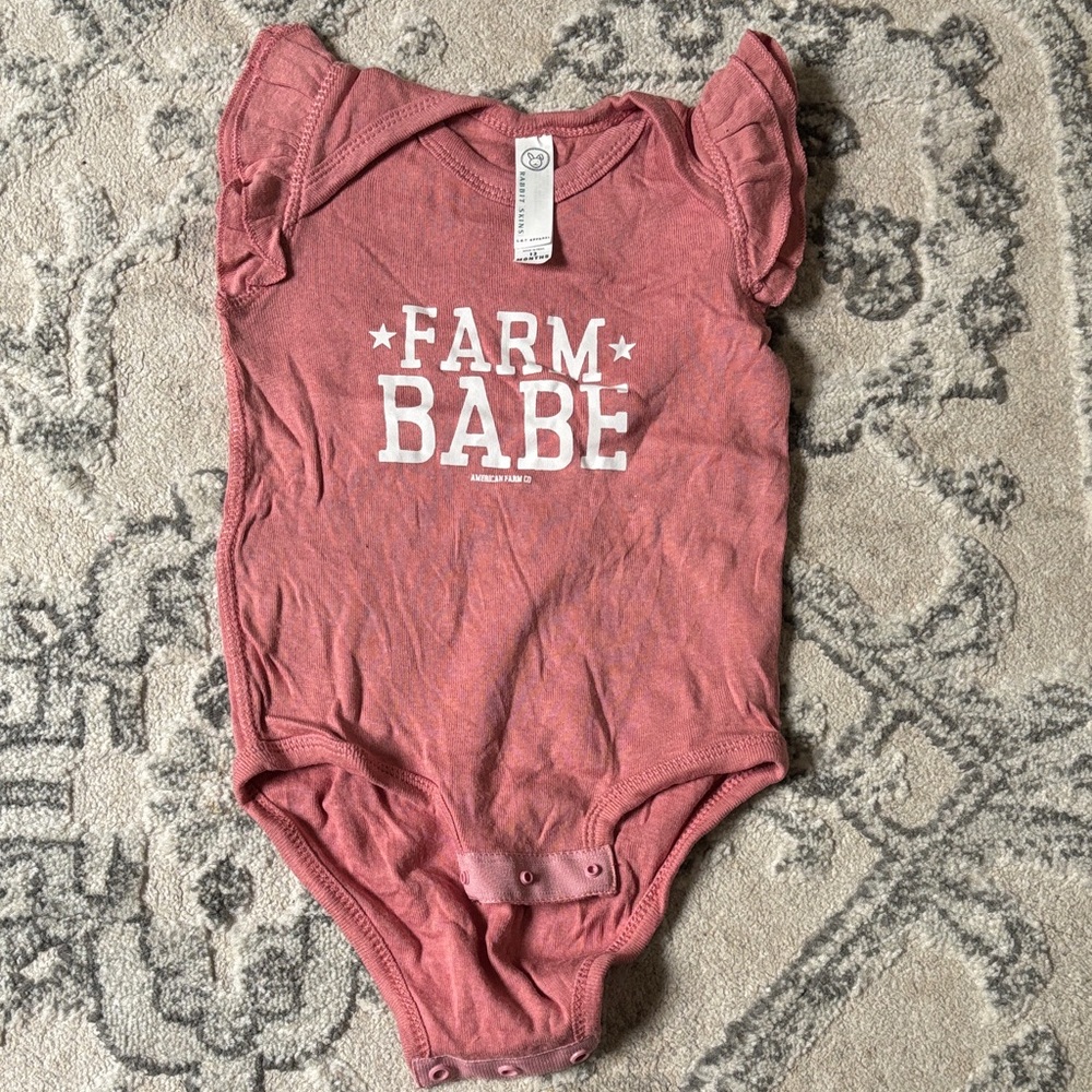 New Farm Babe Onesie